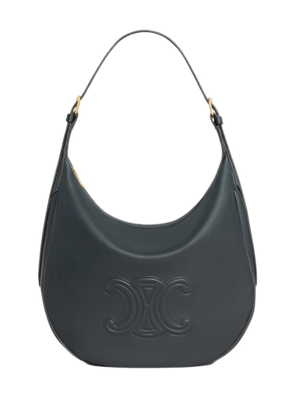 Сумка Celine Heloise Cuir Triomphe из мягкой телячьей кожи